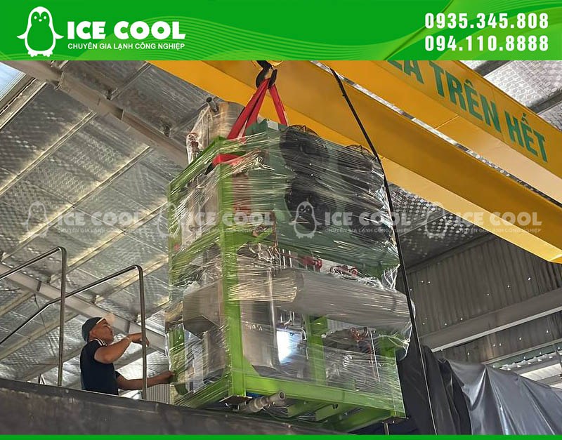 Cung cấp máy đá viên 1 tấn tại Ninh Thuận cho khách hàng