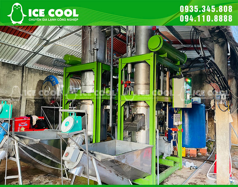 Máy đá viên ICE COOL chất lượng cao, tạo đá nhanh chóng và đảm bảo tinh khiết