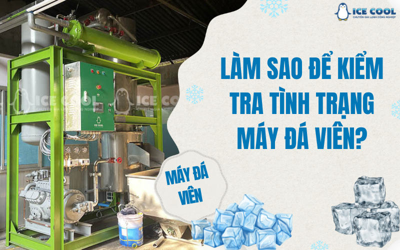 Làm sao để kiểm tra tình trạng máy đá viên?