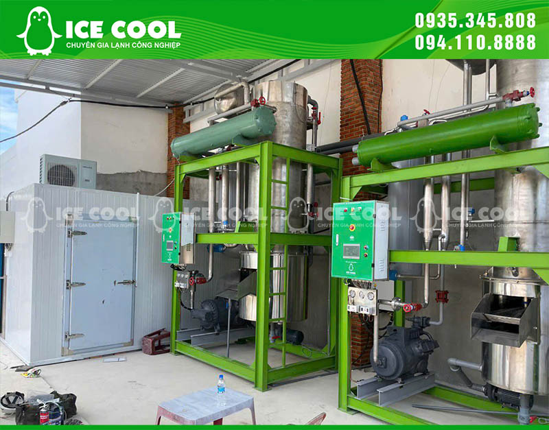 Bàn giao hệ thống 2 máy đá viên đến Khánh Hòa - ICE COOL đồng hành mùa cao điểm